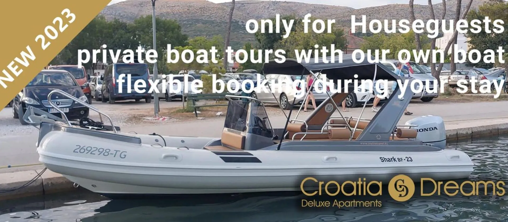 Oceanview Deluxe Penthouse Apartment With 89M2 Living Space & 90M2 Roof Terrace Trogir