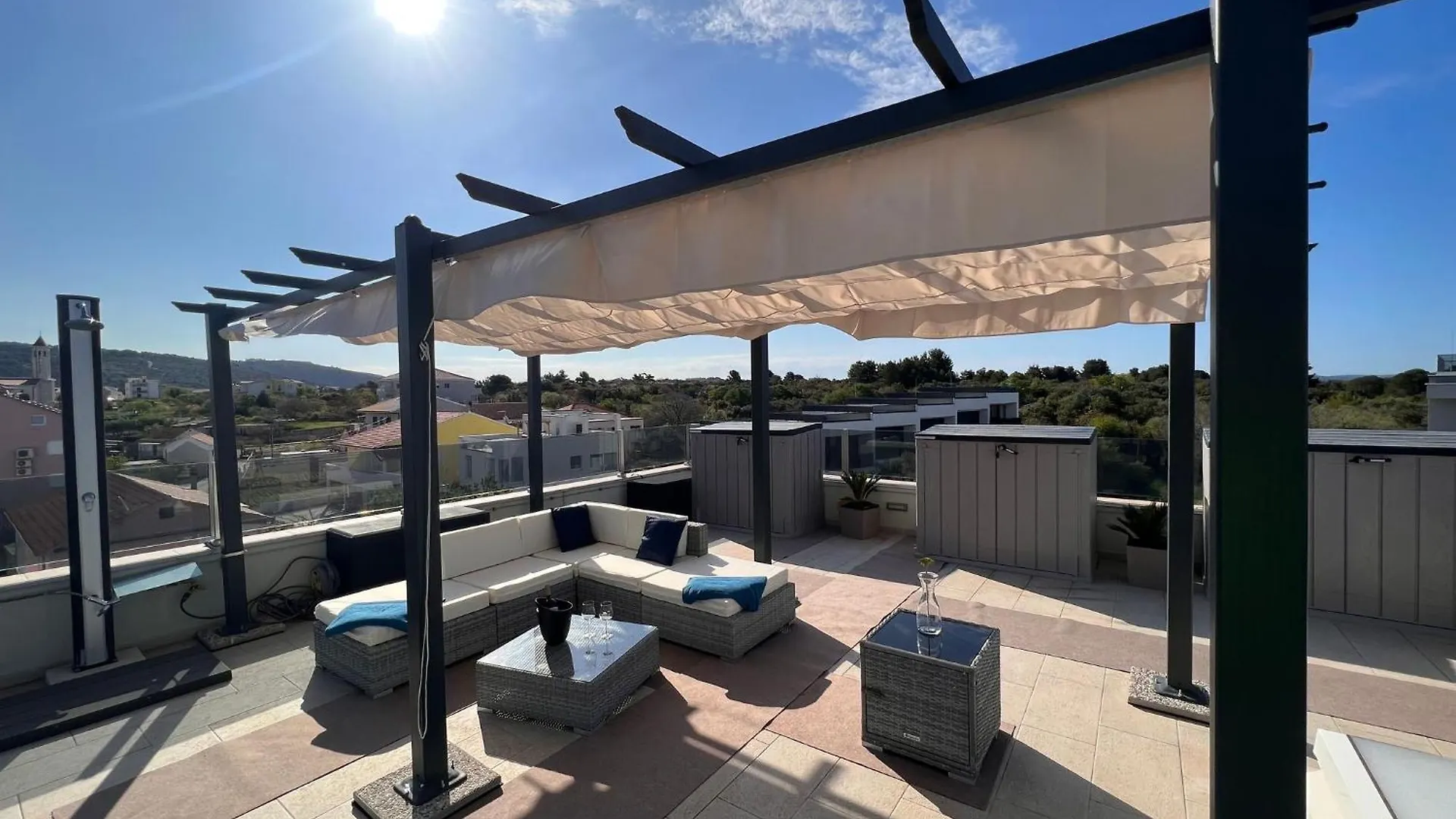 Oceanview Deluxe Penthouse Apartment With 89M2 Living Space & 90M2 Roof Terrace Trogir 0*,  Croatia
