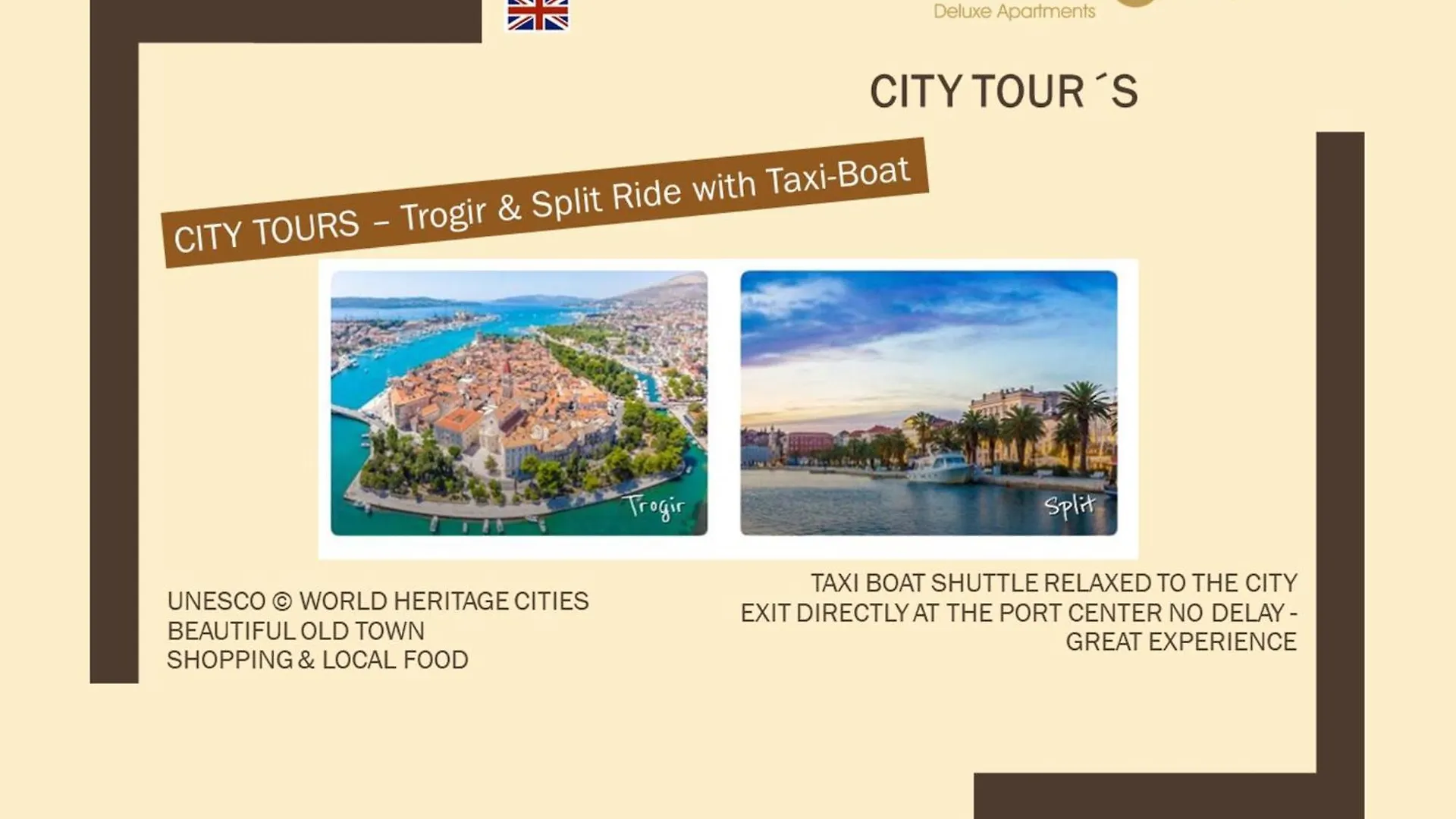 Oceanview Deluxe Penthouse Apartment With 89M2 Living Space & 90M2 Roof Terrace Trogir